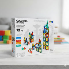 42 Pieces Magnetic Building Blocks for Kids – STEM Educational Construction Toy Set