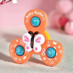 Baby Rattles Spinner Set – Pack of 3 | Kids Bath Toy Set | Suction Cup Rotating Toy |