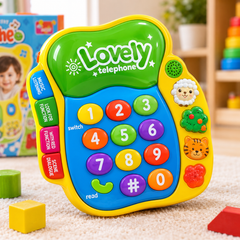 Good Friend Phone Toy for Kids – Musical Learning Telephone with Lights, Sounds & Interactive Buttons
