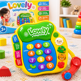 Good Friend Phone Toy for Kids – Musical Learning Telephone with Lights, Sounds & Interactive Buttons
