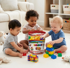 78-Piece Premium Building Blocks Set – Creative Learning Toy for Toddlers
