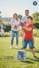 Kids Automatic Bubble Blaster Toy – Leak-Proof Bubble Gun with Lights