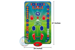 Kids Muslim Prayer Rug Big Size- Electronic Islamic Prayer Carpet Mat, Teaching Talking Music Mat with Worship Step Guide for Kids Toddlers