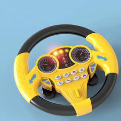 Car Steering Wheel Toy | Kids Interactive Wheel Toy | Multifunctional Steering Wheel (For Glass Surfaces)