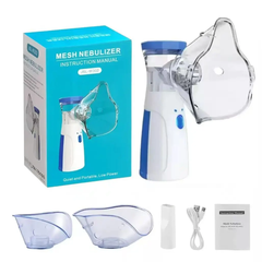 Portable Nabulizer Mesh Inhaler Of Kids & Adults | Mouthpiece, USB Cable, and Battery Operated