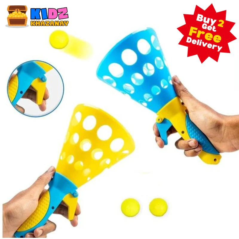 Click & Throw Outdoor Ball Game for Kids – Fun Toss & Catch Set for Boys & Girls Ages 3-12