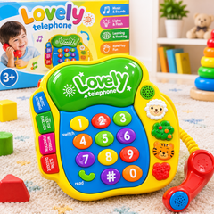 Good Friend Phone Toy for Kids – Musical Learning Telephone with Lights, Sounds & Interactive Buttons