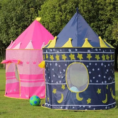 🏰✨ Castle Play House Portable Tent for Kids – Indoor & Outdoor Pop-Up Play Tent | Magical Princess & Knight Playhouse for Toddlers & Children 👑🎪