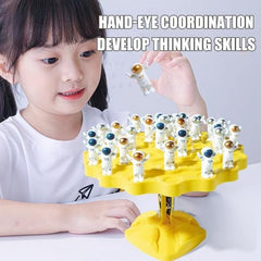 Kids Astronaut Balance Challenge Game – Focus & Skill Building Party Toy