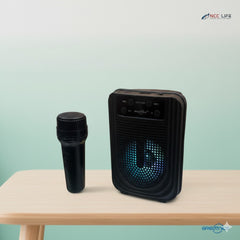 GTS-2158 GrandVoice Portable Karaoke Bluetooth Speaker – 3-Inch High-Power Sound System