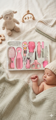 👶💛 Baby Care Kit 10pcs – Complete Newborn Grooming & Healthcare Set | Safe, Gentle & Must-Have Essentials for Every New Parent 🌸✨