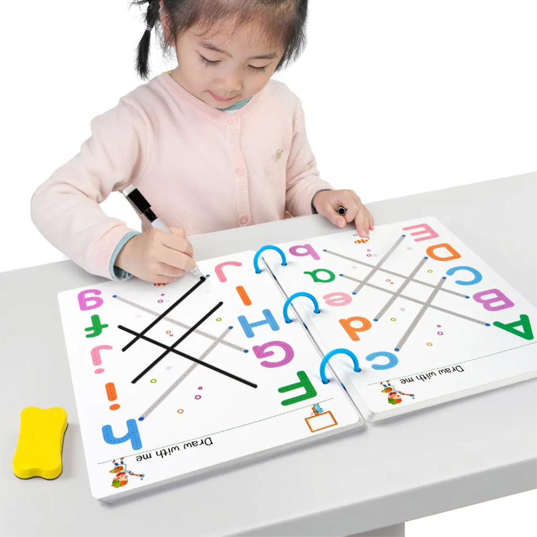 Stroke Line Dot to Dot Practice Book for Kids – Stage 1 | 64 Pages Early Learning Tracing Workbook | Fine Motor Skills & Handwriting Training Activity Book - Image 3