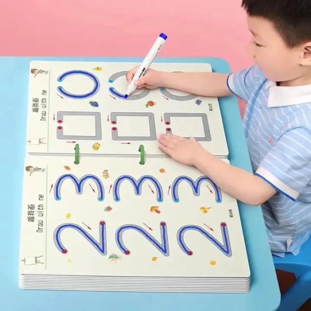 Stroke Line Dot to Dot Practice Book for Kids – Stage 1 | 64 Pages Early Learning Tracing Workbook | Fine Motor Skills & Handwriting Training Activity Book - Image 9