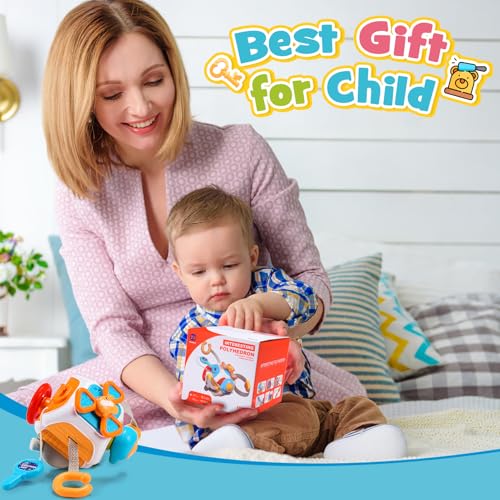 Interesting Polyhedron-Montessori Toys for Toddlers – Early Learning Activity Cube - Image 5