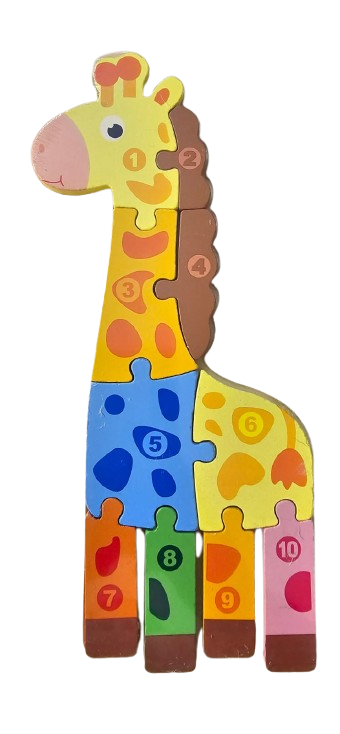 Wooden Peg Long Puzzle Montessori Learning Toy for Toddlers - Image 3