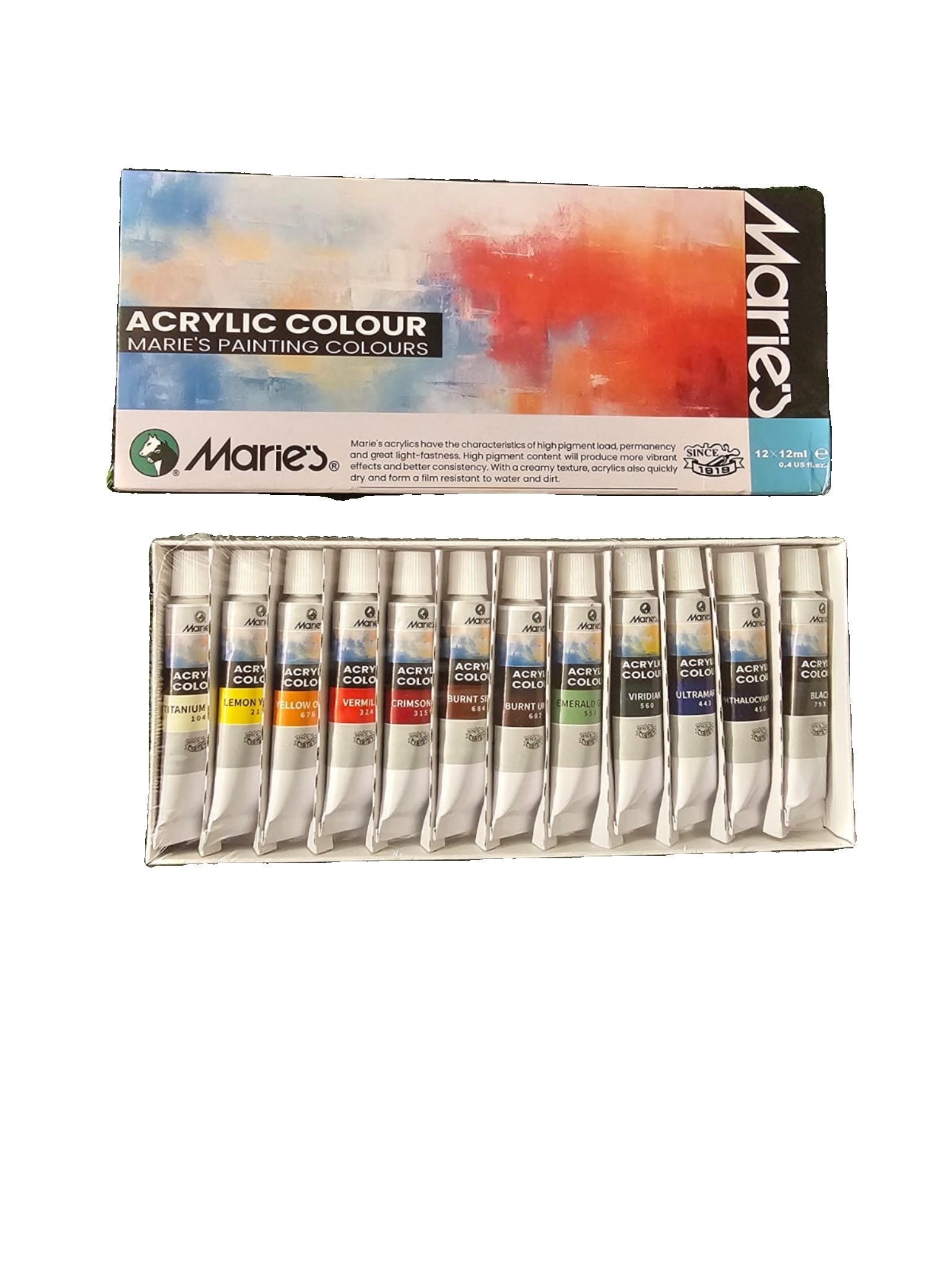 Maries Acrylic Paints