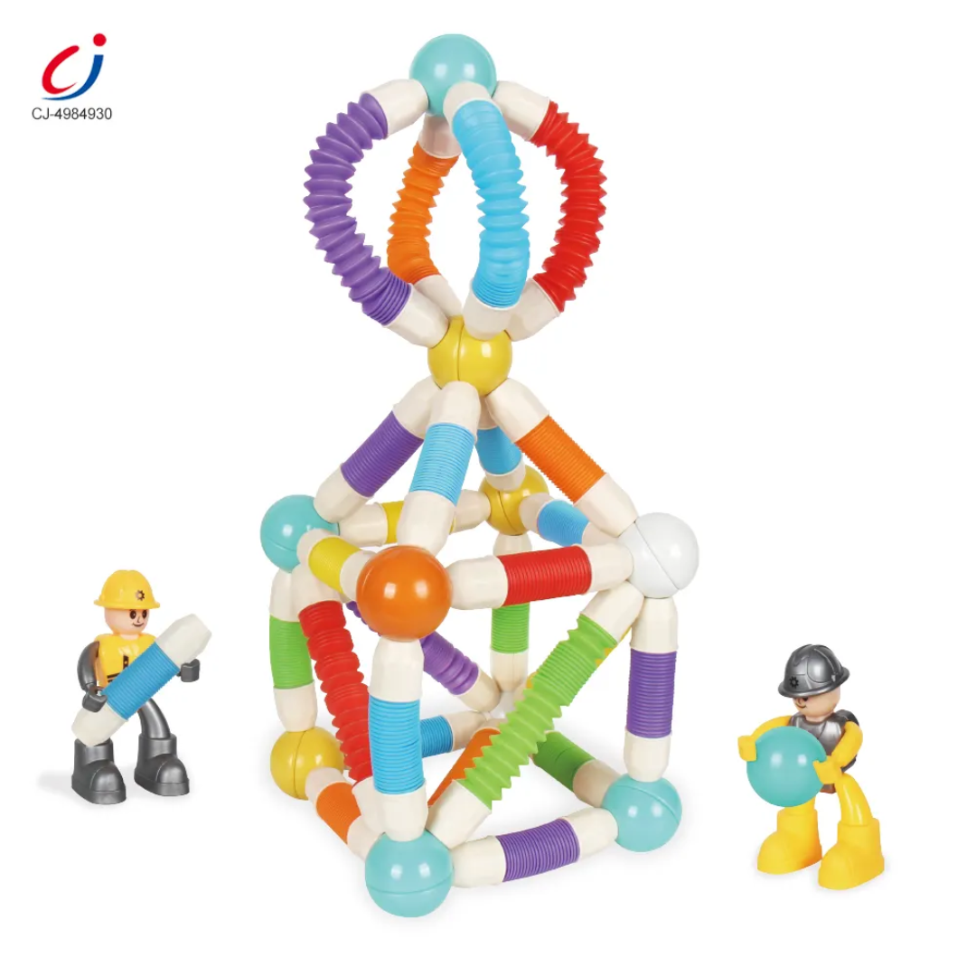 Magnetic Sticks New (32 pieces) - New Stretchable Plastic Building Blocks - Image 4