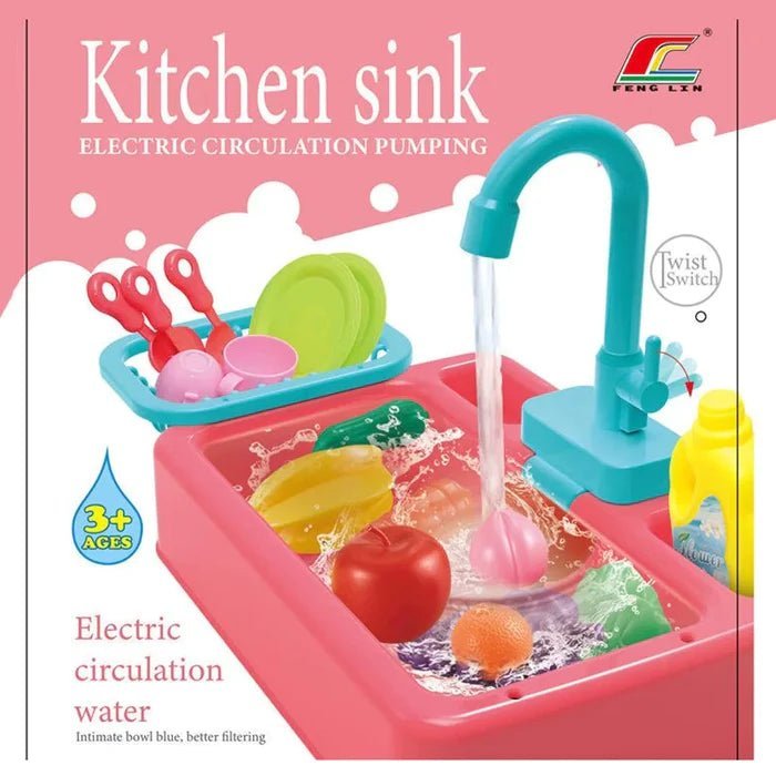 Kitchen Wash Basin For kids - Kitchen Sink for Girls - Kitchen Washbasin Toy - Image 2