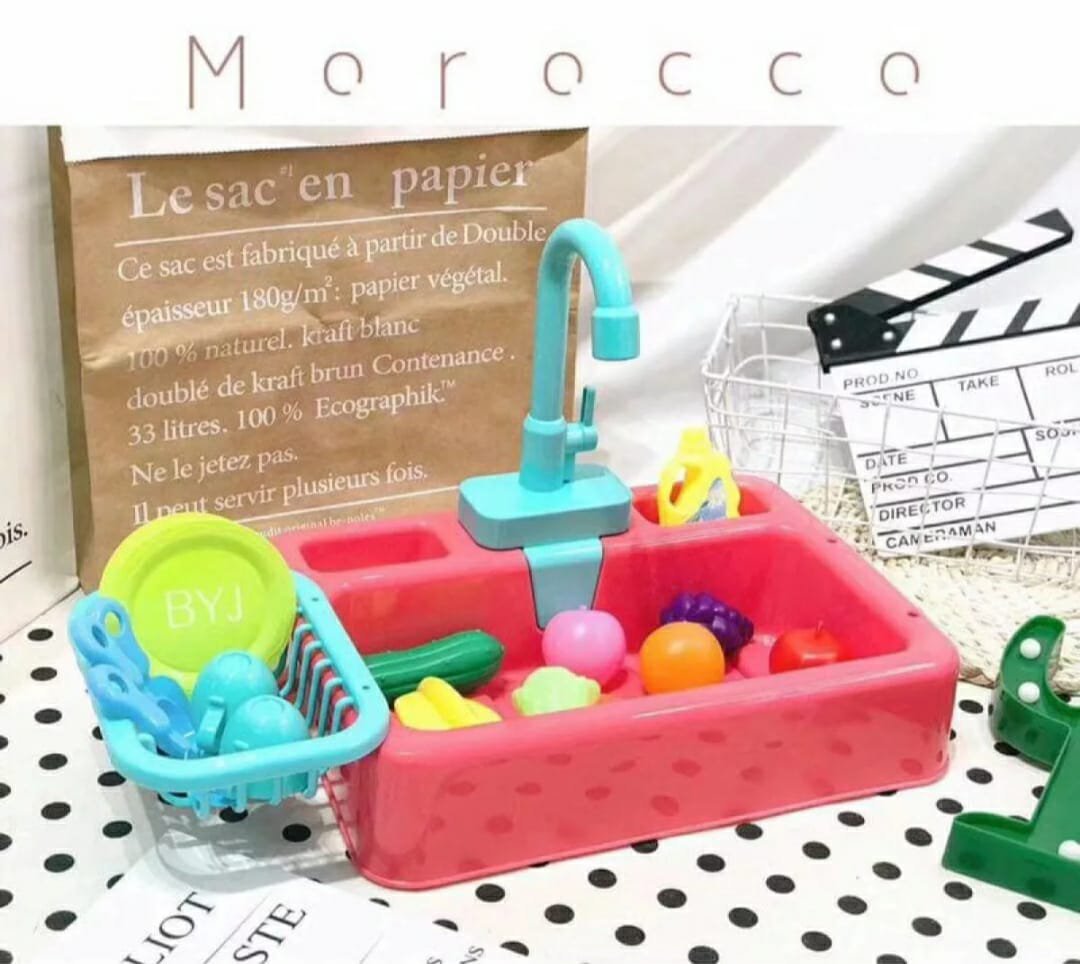 Kitchen Wash Basin For kids - Kitchen Sink for Girls - Kitchen Washbasin Toy - Image 6