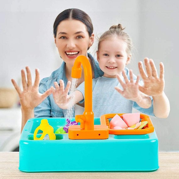 Kitchen Wash Basin For kids - Kitchen Sink for Girls - Kitchen Washbasin Toy - Image 5