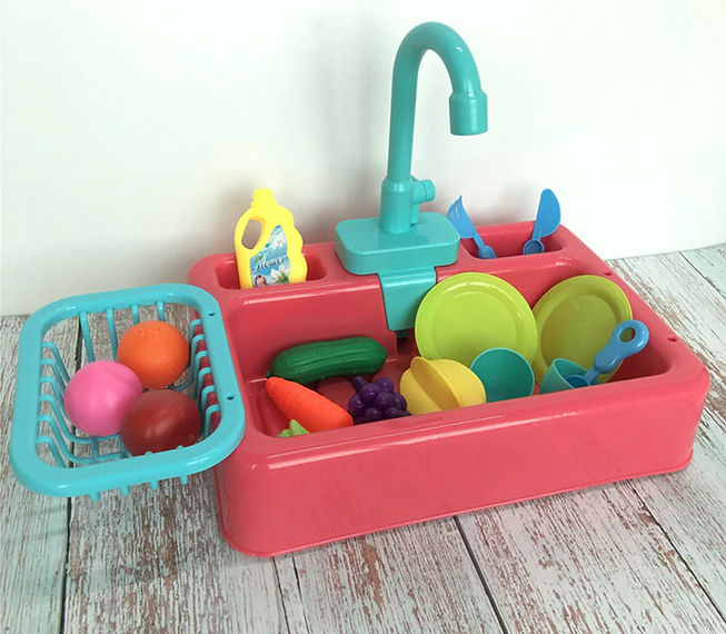 Kitchen Wash Basin For kids - Kitchen Sink for Girls - Kitchen Washbasin Toy - Image 9