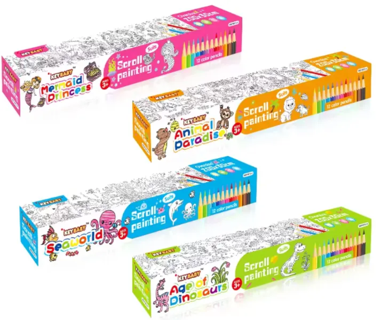 Scroll Painting Roll for Kids