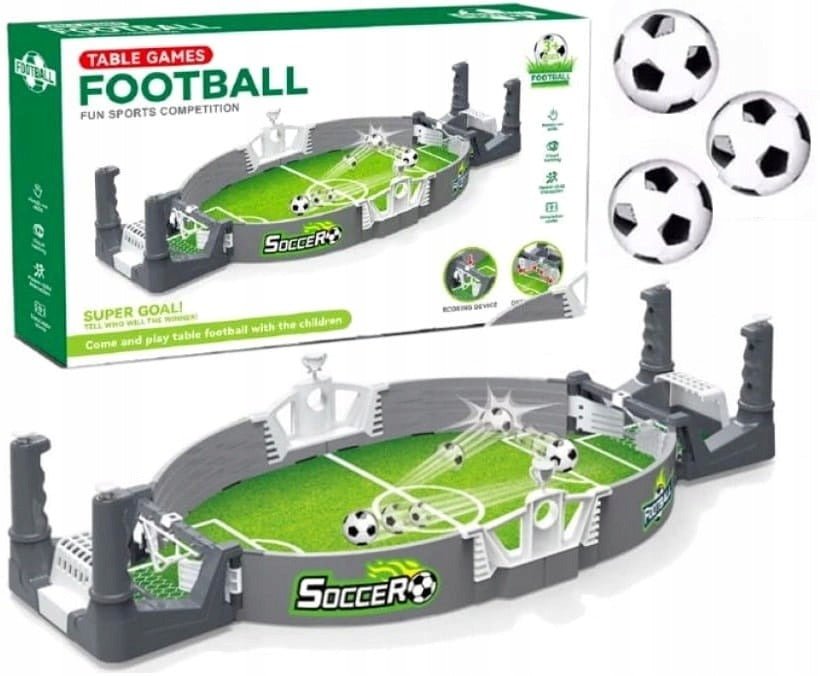 Table Football Game | 2 Player Football Indoor Game | Portable Football Board Game ⚽