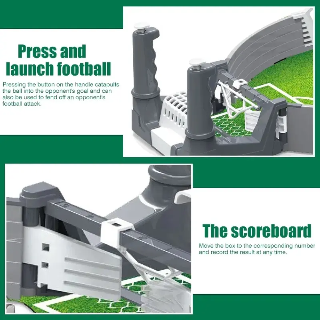 Table Football Game | 2 Player Football Indoor Game | Portable Football Board Game ⚽ - Image 8