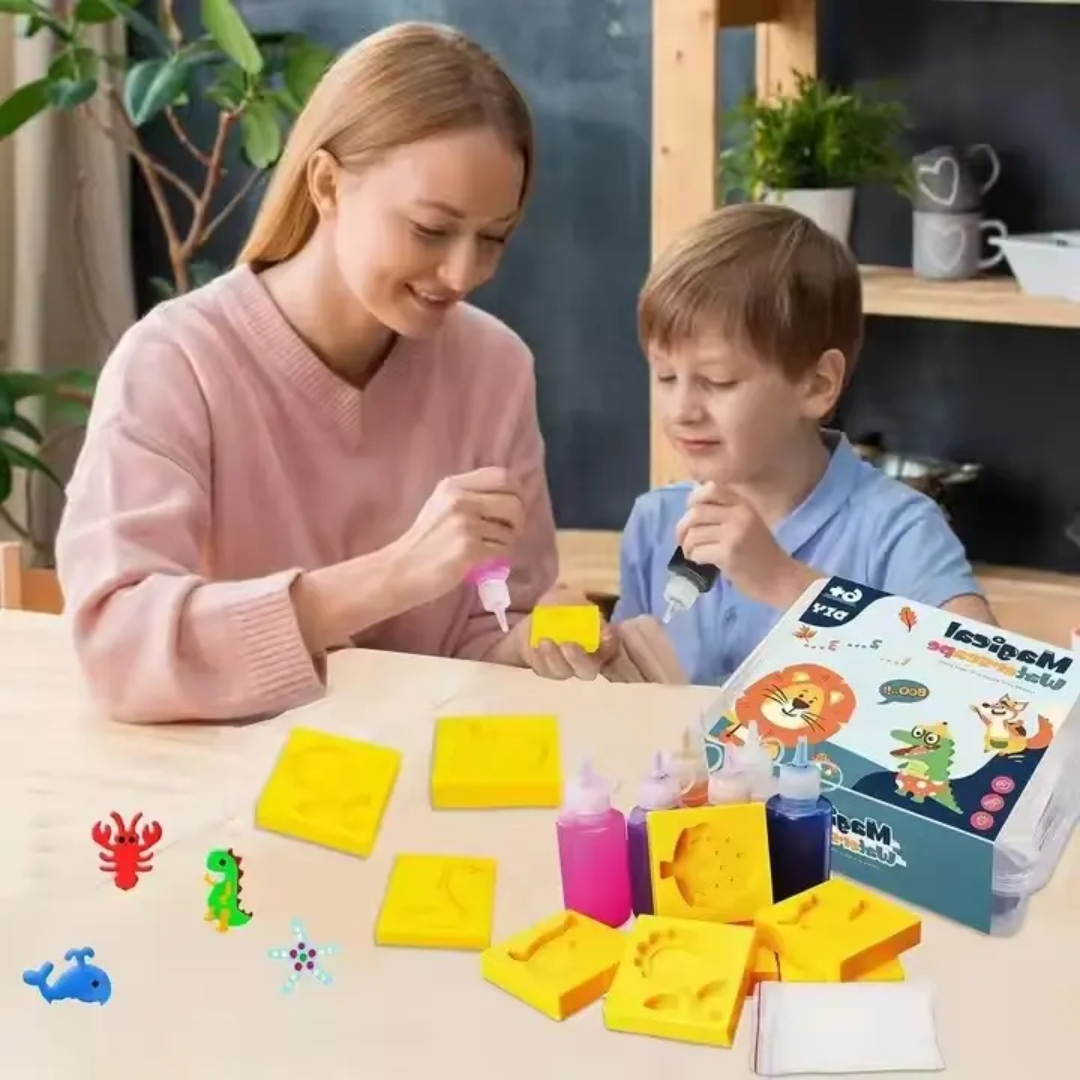 Magical Waterscape – DIY ELF Water Gel Molding Toy - Creative Magic toy creation Kit - Image 10