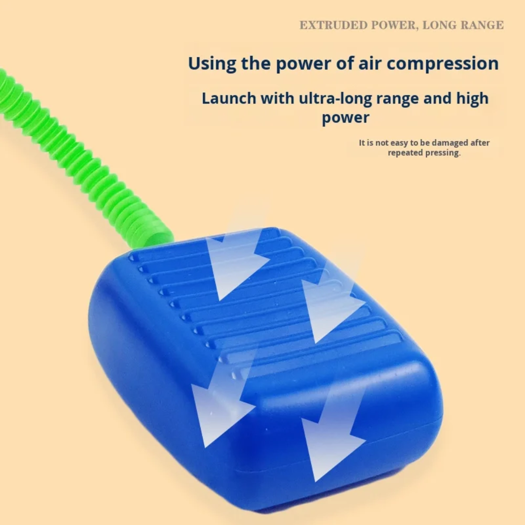 Rocket Launcher Toy | Fun Air Rocket Launcher Toy | Outdoor Stomp Rocket Launcher Game for kids - Image 4