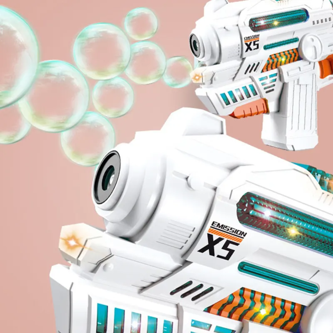 Bubble Gun With Lights & Sound