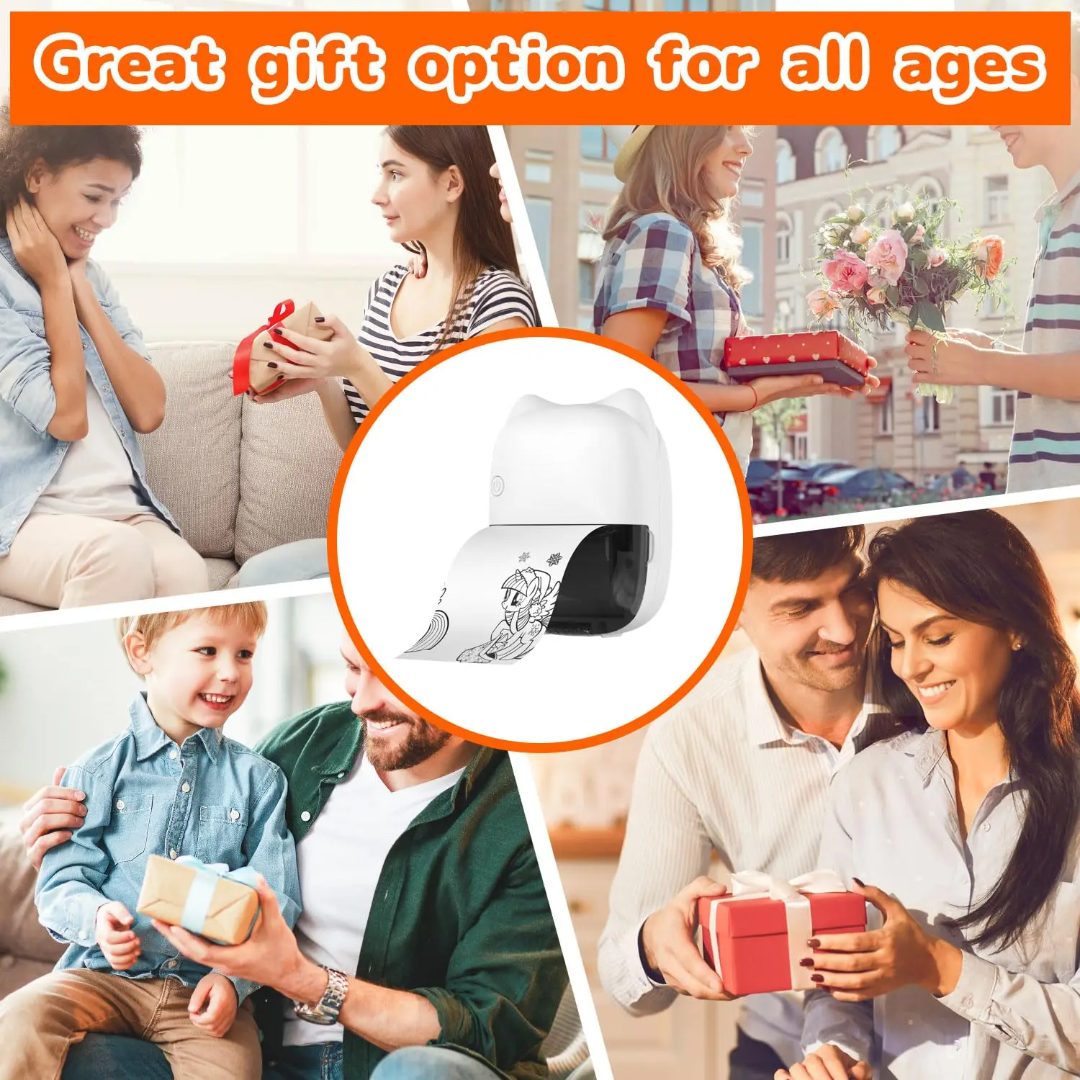 Portable HD Mini Printer | Mini Printer| Mobile photo printer | Wireless Photo printer - Image 13