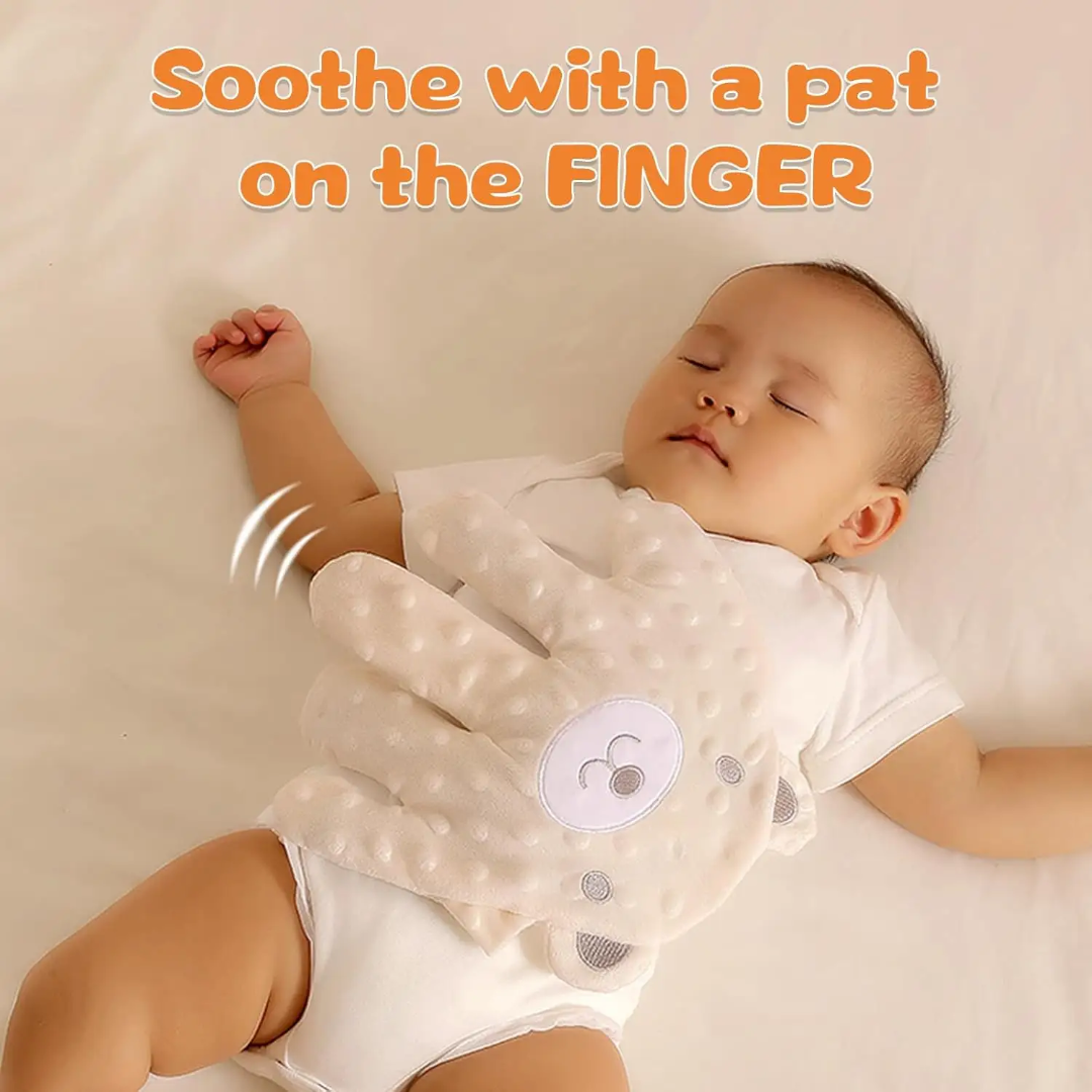 Baby patter for Sleep | Patting Hand For newborn | Wirless Remote Baby Soothing Palm | Automatic Soft soothing Hand Pillow ( Random Colour) - Image 2