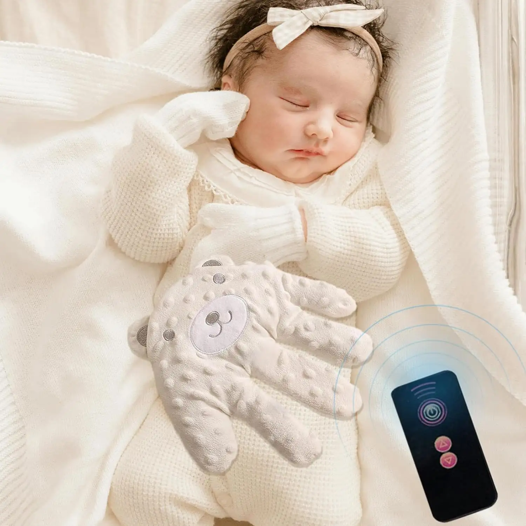 Baby patter for Sleep | Patting Hand For newborn | Wirless Remote Baby Soothing Palm | Automatic Soft soothing Hand Pillow ( Random Colour) - Image 14