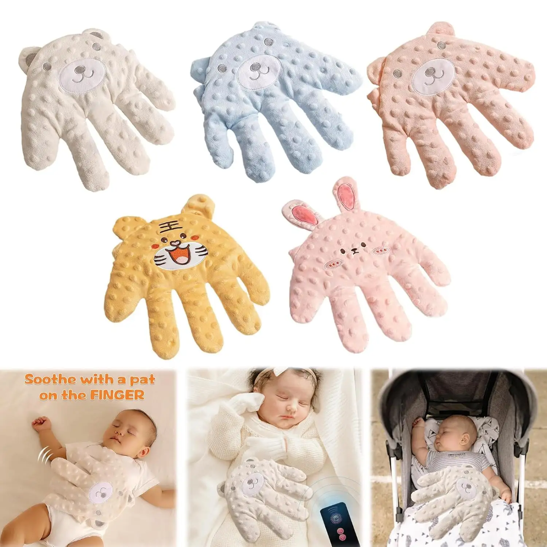 Baby patter for Sleep | Patting Hand For newborn | Wirless Remote Baby Soothing Palm | Automatic Soft soothing Hand Pillow ( Random Colour) - Image 13