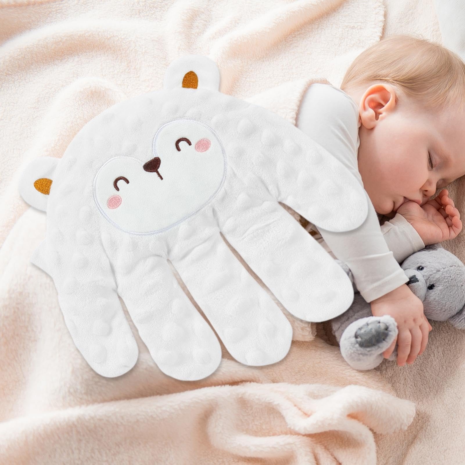 Baby patter for Sleep | Patting Hand For newborn | Wirless Remote Baby Soothing Palm | Automatic Soft soothing Hand Pillow ( Random Colour) - Image 9