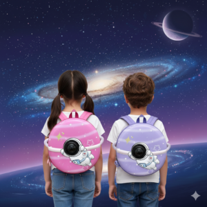 Cute Astronaut Bagpack For Kids ( Random Colour)