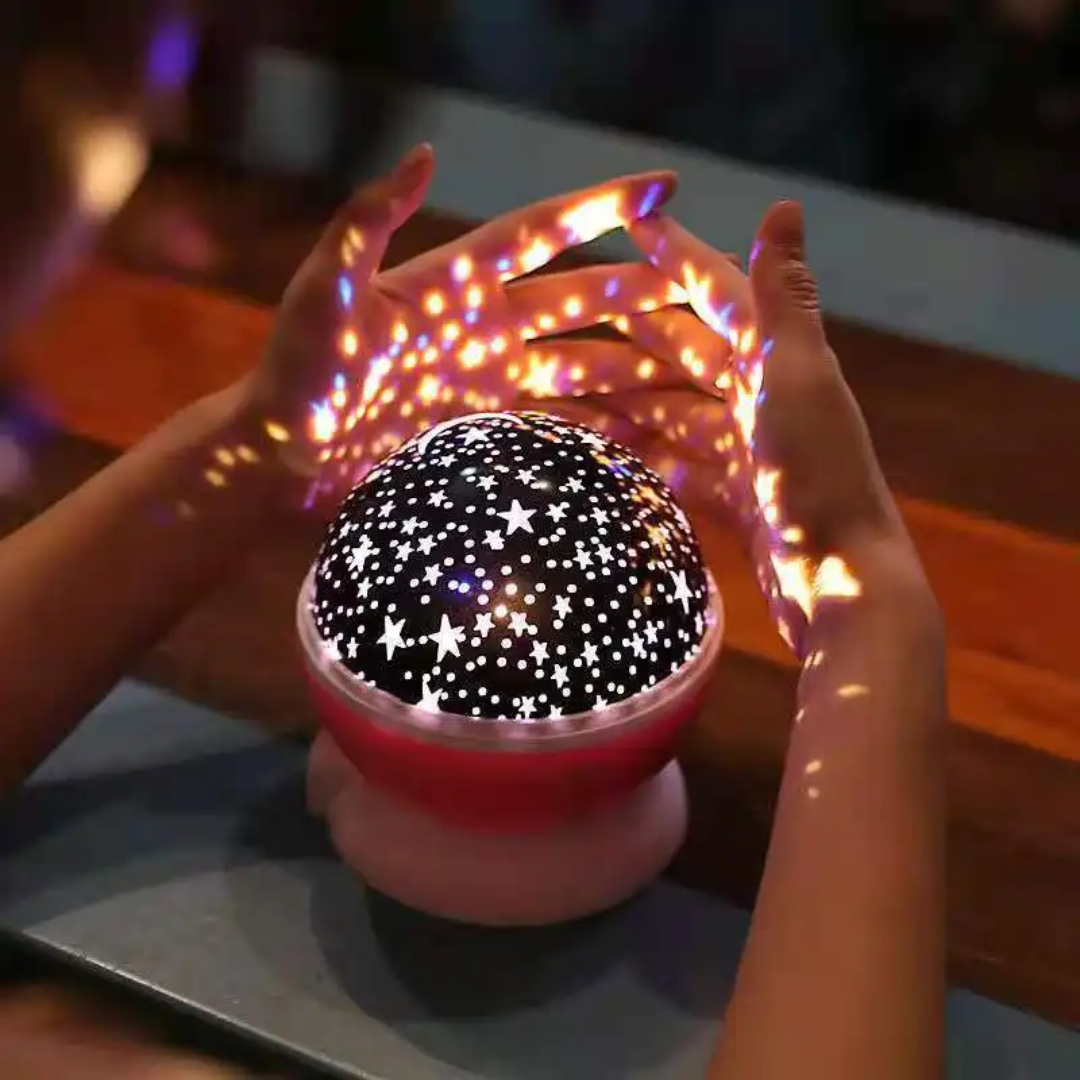 Twinkle Night Kids Projector Lamp | 3D Starry Sky Light - Image 7