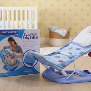 Newborn to Infant Baby Bath Seat with Cushion Pillow Support