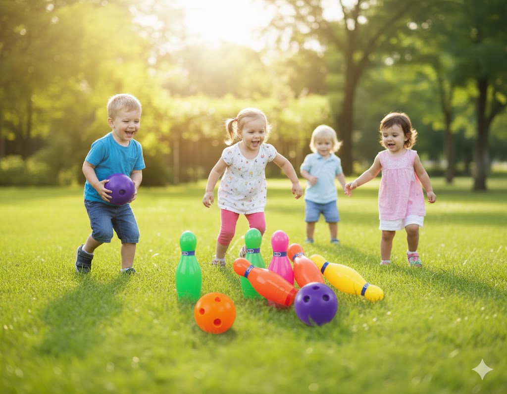 Kids Indoor Bowling Game Set | Fun Family Sports Play Set - Image 4