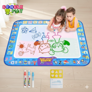 Kids Magic Water Doodle Mat – Refillable Painting Pad | Creative Learning Toy