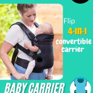 Pain-Free Ergonomic Baby Backpack – Adjustable Multi-Position Sling